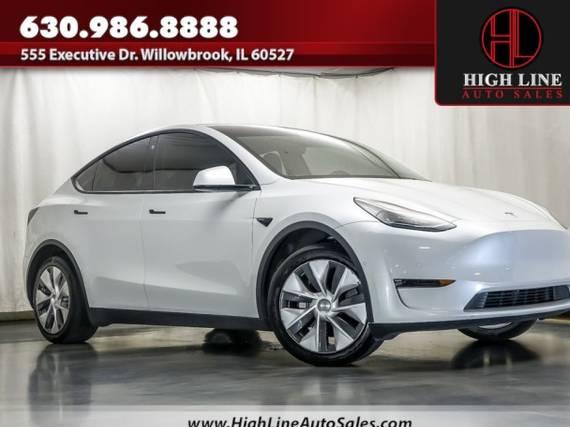 TESLA MODEL Y 2022 7SAYGAEE7NF400710 image
